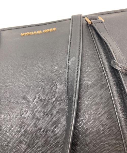 MICHAEL KORS（マイケルコース）MICHAEL KORS (マイケルコース) トートバッグ　通勤 通学 セレモニー ブラック サイズ:実寸参照の古着・服飾アイテム