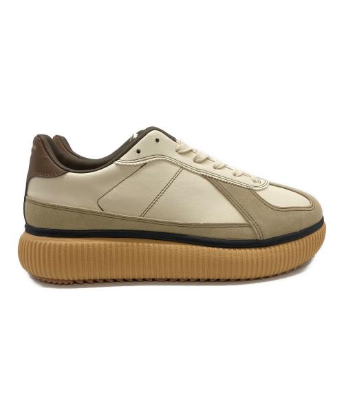 Onitsuka Tiger（オニツカタイガー）Onitsuka Tiger (オニツカタイガー) Delecity ローカットスニーカー ベージュ サイズ:26.5cmの古着・服飾アイテム