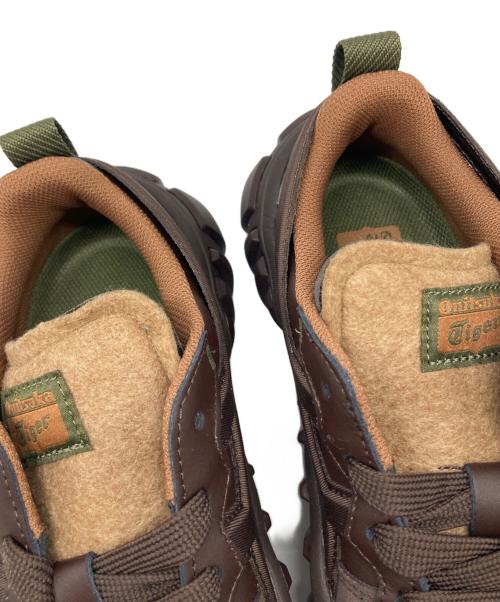 Onitsuka Tiger（オニツカタイガー）Onitsuka Tiger (オニツカタイガー) DENTIGRE LS ローカットスニーカー ブラウン サイズ:25.5cmの古着・服飾アイテム