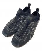 Onitsuka Tigerオニツカタイガー）の古着「ローカットスニーカー」｜ブラック