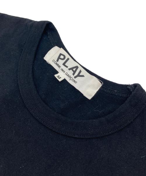 PLAY COMME des GARCONS（プレイコムデギャルソン）PLAY COMME des GARCONS (プレイコムデギャルソン) T-Shirt With Gold Emblem コットンTシャツ ブラック サイズ:Mの古着・服飾アイテム
