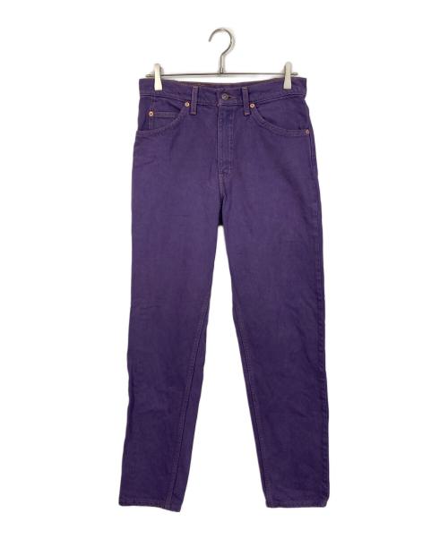 LEVI'S（リーバイス）LEVI'S (リーバイス) 【古着】550 後染めデニムパンツ　ボタン裏192 オレンジタブ パープル サイズ:W31×L32の古着・服飾アイテム