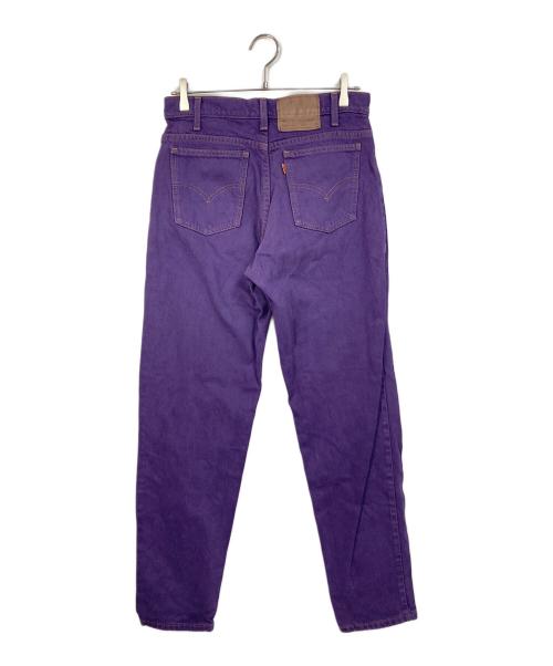 LEVI'S（リーバイス）LEVI'S (リーバイス) 【古着】550 後染めデニムパンツ　ボタン裏192 オレンジタブ パープル サイズ:W31×L32の古着・服飾アイテム