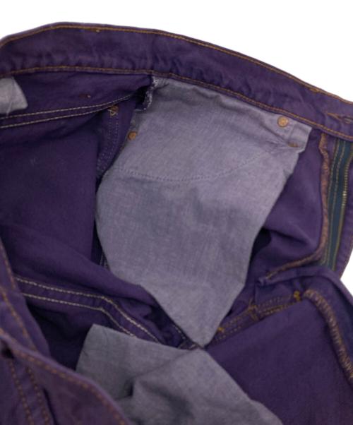 LEVI'S（リーバイス）LEVI'S (リーバイス) 【古着】550 後染めデニムパンツ　ボタン裏192 オレンジタブ パープル サイズ:W31×L32の古着・服飾アイテム