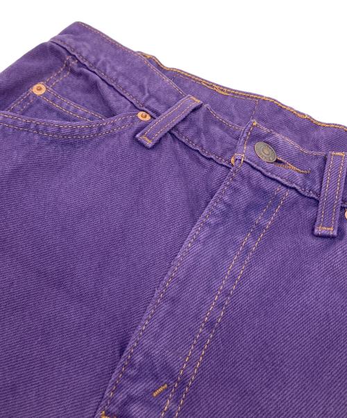 LEVI'S（リーバイス）LEVI'S (リーバイス) 【古着】550 後染めデニムパンツ　ボタン裏192 オレンジタブ パープル サイズ:W31×L32の古着・服飾アイテム