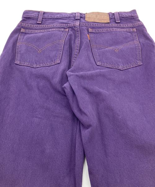 LEVI'S（リーバイス）LEVI'S (リーバイス) 【古着】550 後染めデニムパンツ　ボタン裏192 オレンジタブ パープル サイズ:W31×L32の古着・服飾アイテム