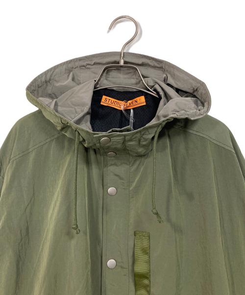 studio seven（スタジオセブン）STUDIO SEVEN (スタジオセブン) パッカブルナイロンコート カーキ サイズ:M 未使用品の古着・服飾アイテム