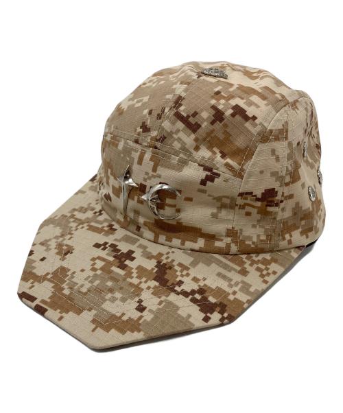 THUG CLUB（サグ クラブ）THUG CLUB (サグ クラブ) TC ARMY CAP  アーミーキャップ　帽子 ベージュ サイズ:OSの古着・服飾アイテム