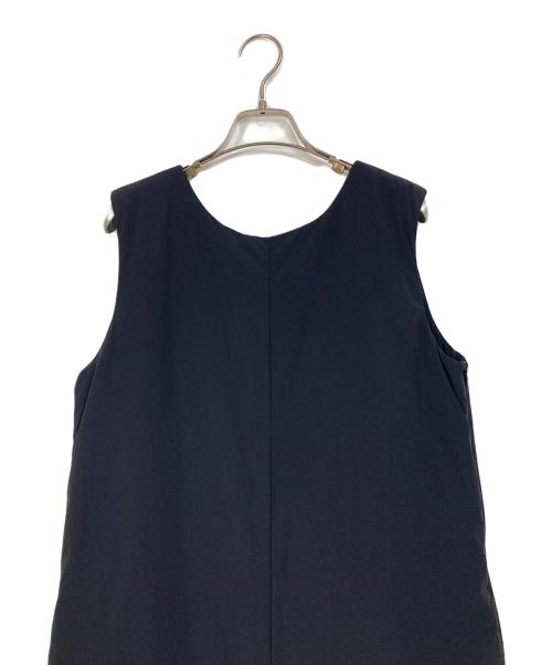 MECRE（メクル）mecre (メクル) パディング2WAYノースリワンピース ネイビー サイズ:FREEの古着・服飾アイテム