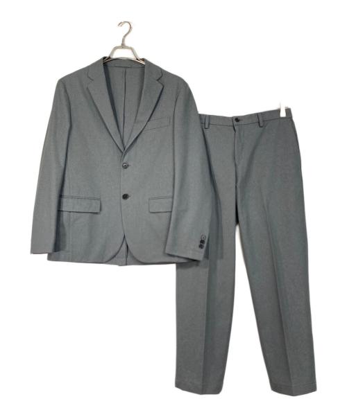 UNITED ARROWS（ユナイテッドアローズ）UNITED ARROWS (ユナイテッドアローズ) サキソニーライク セットアップスーツ グレー サイズ:Mの古着・服飾アイテム