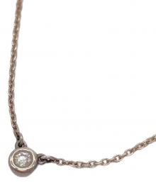 TIFFANY & Co.（ティファニー）の古着「ダイヤモンドバイザヤード　エルサ・ペレッティ 一粒ダイヤ 」｜シルバー