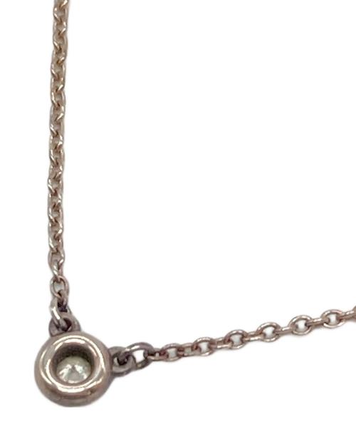 TIFFANY & Co.（ティファニー）TIFFANY & Co. (ティファニー) ダイヤモンドバイザヤード　エルサ・ペレッティ 一粒ダイヤ  シルバー サイズ:実寸参照の古着・服飾アイテム