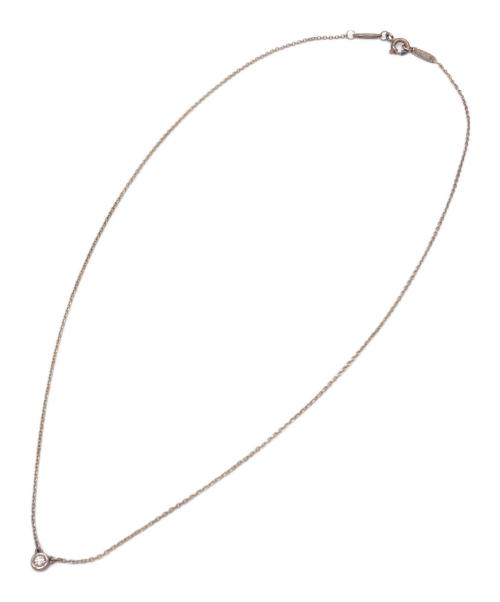 TIFFANY & Co.（ティファニー）TIFFANY & Co. (ティファニー) ダイヤモンドバイザヤード　エルサ・ペレッティ 一粒ダイヤ  シルバー サイズ:実寸参照の古着・服飾アイテム