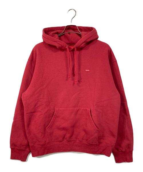 SUPREME（シュプリーム）Supreme (シュプリーム) Small Box Logo Hooded Sweatshirt スウェットパーカー レッド サイズ:Mの古着・服飾アイテム