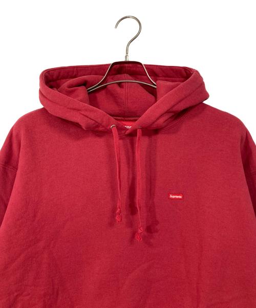 SUPREME（シュプリーム）Supreme (シュプリーム) Small Box Logo Hooded Sweatshirt スウェットパーカー レッド サイズ:Mの古着・服飾アイテム
