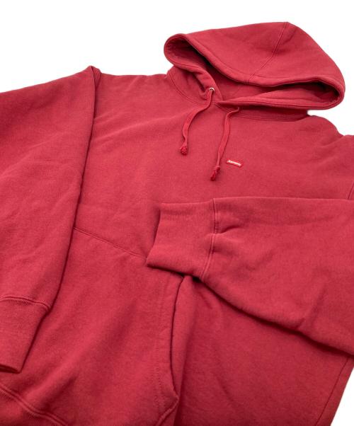 SUPREME（シュプリーム）Supreme (シュプリーム) Small Box Logo Hooded Sweatshirt スウェットパーカー レッド サイズ:Mの古着・服飾アイテム