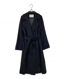 MaxMara（マックスマーラ）の古着「マニュエラ アイコンコート キャメル100％」｜ブラック