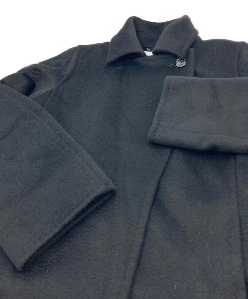 MaxMara（マックスマーラ）MaxMara (マックスマーラ) マニュエラ アイコンコート キャメル100％ ブラック サイズ:40の古着・服飾アイテム