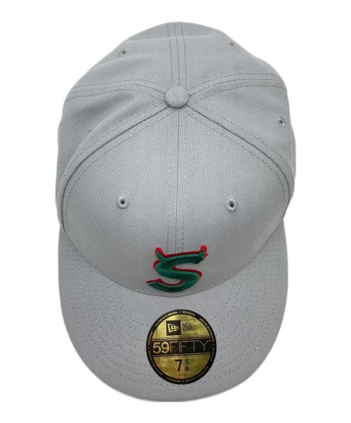 SUPREME（シュプリーム）Supreme (シュプリーム) New Era (ニューエラ) 26SS Devil S Logo グレー サイズ:7  5／8（60.6センチ）の古着・服飾アイテム