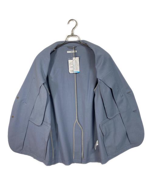 JOURNAL STANDARD relume（ジャーナルスタンダード レリューム）JOURNAL STANDARD relume (ジャーナルスタンダード レリューム) 吸水速乾 TECH DOBBY “COOLMAX”  ジャケット スカイブルー サイズ:Lの古着・服飾アイテム