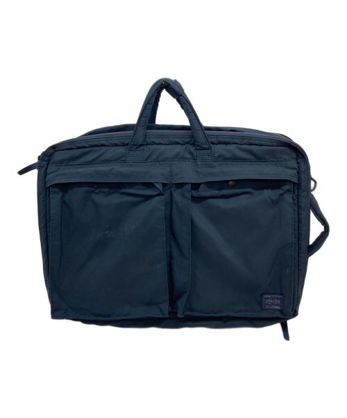 PORTER（ポーター）PORTER (ポーター) 3way ブリーフケース　リュック　 ネイビー サイズ:実寸参照の古着・服飾アイテム