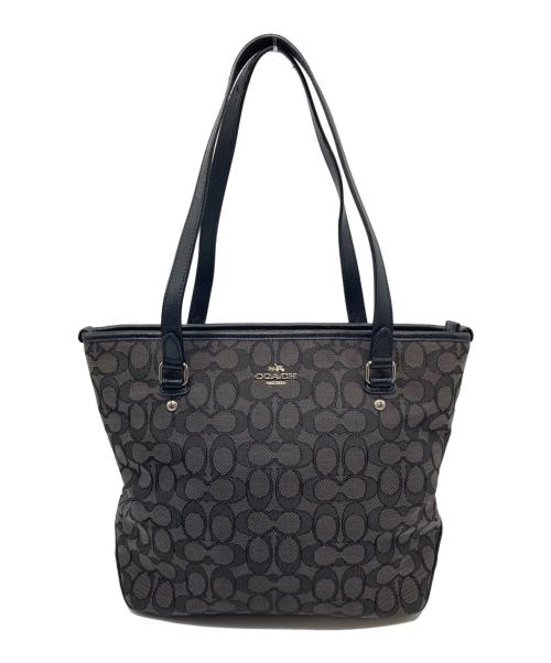 COACH（コーチ）COACH (コーチ) トートバッグ グレー サイズ:実寸参照の古着・服飾アイテム