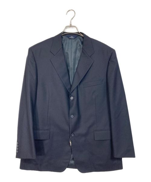 346 BROOKS BROTHERS（346 ブルックスブラザーズ）346 BROOKS BROTHERS (346 ブルックスブラザーズ) 3B セットアップスーツ ネイビー サイズ:44RGE （実寸参照）の古着・服飾アイテム