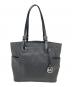 MICHAEL KORS（マイケルコース）の古着「JET SET ITEM EW SIGNATURE トートバッグ　ジェットセットアイテムイーストウエストシグネチャー」｜ブラック