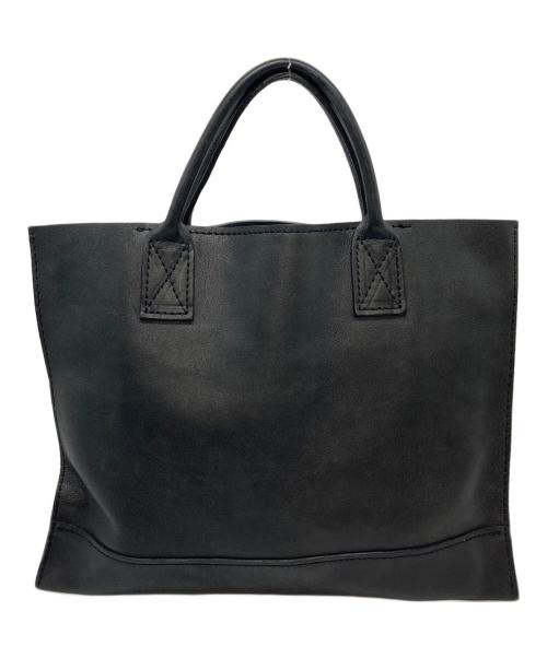 Y's for men（ワイズフォーメン）Y's for men (ワイズフォーメン) OIL WAX LEATHER PC BRIEFS BAG  レザートート　ハンドバッグ　PCバッグ　タブレット収納バッグ ブラック サイズ:実寸参照の古着・服飾アイテム