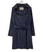 Traditional Weatherwearトラディショナルウェザーウェア）の古着「WELLSトレンチコート」｜ネイビー