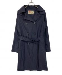 Traditional Weatherwear（トラディショナルウェザーウェア）の古着「WELLSトレンチコート」｜ネイビー