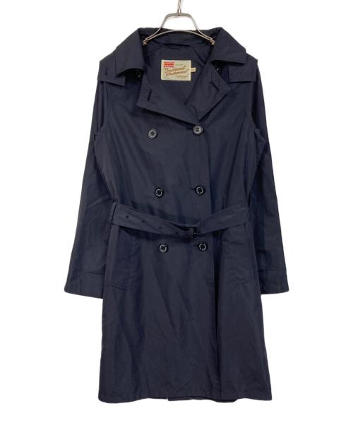 Traditional Weatherwear（トラディショナルウェザーウェア）Traditional Weatherwear (トラディショナルウェザーウェア) WELLSトレンチコート ネイビー サイズ:SIZE 34の古着・服飾アイテム
