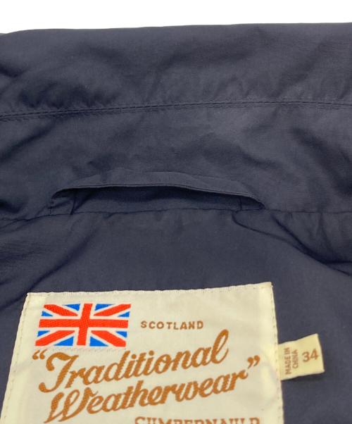 Traditional Weatherwear（トラディショナルウェザーウェア）Traditional Weatherwear (トラディショナルウェザーウェア) WELLSトレンチコート ネイビー サイズ:SIZE 34の古着・服飾アイテム