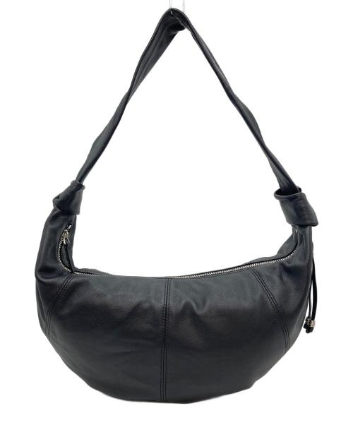 FOLNUA（フォルニュア）FOLNUA (フォルニュア) AMONT HOBO BAG アモントホーボーバッグ ショルダーバッグ ブラック サイズ:実寸参照の古着・服飾アイテム