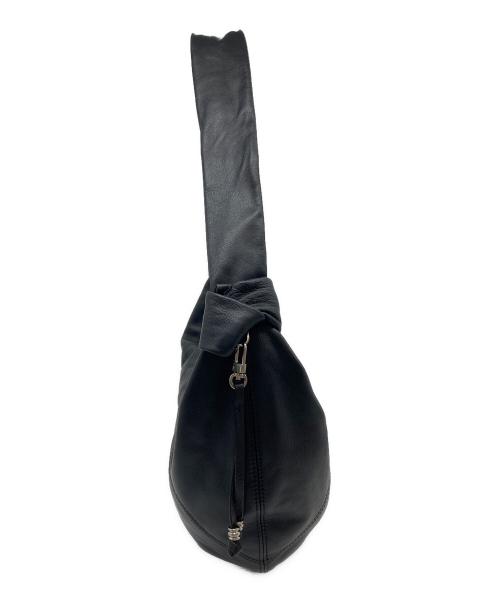 FOLNUA（フォルニュア）FOLNUA (フォルニュア) AMONT HOBO BAG アモントホーボーバッグ ショルダーバッグ ブラック サイズ:実寸参照の古着・服飾アイテム
