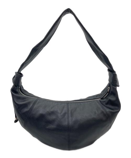 FOLNUA（フォルニュア）FOLNUA (フォルニュア) AMONT HOBO BAG アモントホーボーバッグ ショルダーバッグ ブラック サイズ:実寸参照の古着・服飾アイテム