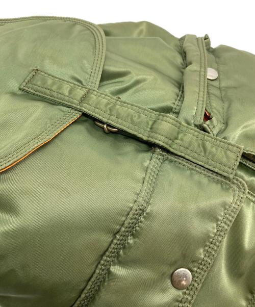 PORTER（ポーター）PORTER (ポーター) Rocky Mountain FeatherBed (ロッキーマウンテンフェザーベッド) BEAMS (ビームス) トリプルコラボ 別注リュックサック カーキ サイズ:実寸参照の古着・服飾アイテム