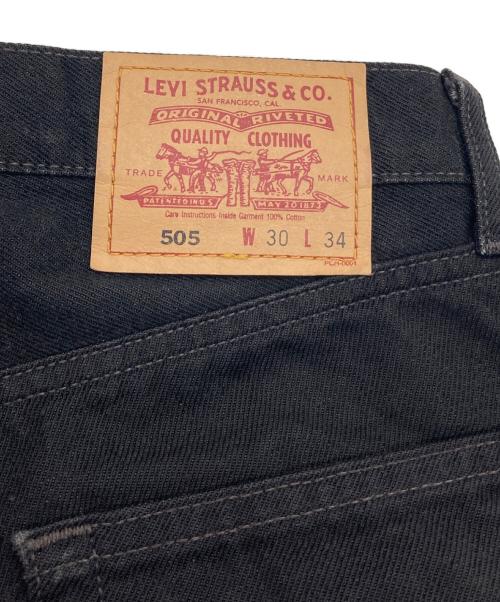 LEVI'S（リーバイス）LEVI'S (リーバイス) 【古着】後染め505 デニムパンツ　90s~ ボタン裏359 ブラック サイズ:W30の古着・服飾アイテム