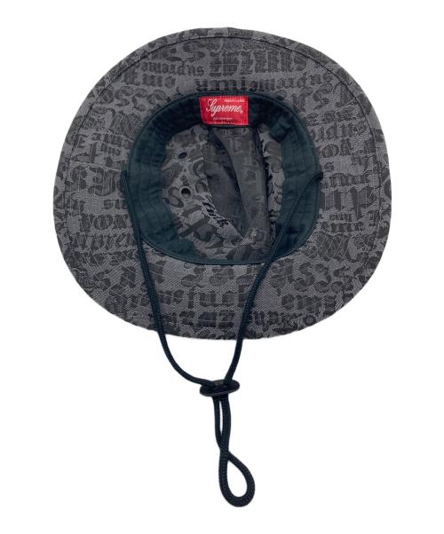 SUPREME（シュプリーム）SUPREME (シュプリーム) Cities Jacquard Boonie  シティーズジャガードブーニー 帽子 グレー サイズ:MEDIUM／LARGEの古着・服飾アイテム