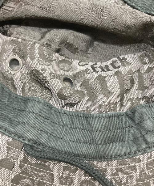 SUPREME（シュプリーム）SUPREME (シュプリーム) Cities Jacquard Boonie  シティーズジャガードブーニー 帽子 グレー サイズ:MEDIUM／LARGEの古着・服飾アイテム