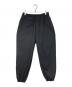 uniform experiment（ユニフォームエクスペリメント）の古着「LOOSE FIT JOGGER PANTS ルーズフィットジョガーパンツ　ストライプ　日本製」｜ブラック