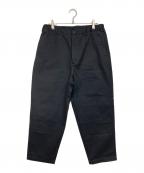 everyoneエブリワン）の古着「BASIC EASY CHINO PANTS  ベーシックイージーチノパンツ　コットンパンツ　日本製」｜ブラック