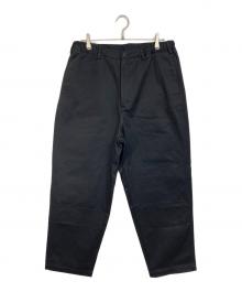 everyone（エブリワン）の古着「BASIC EASY CHINO PANTS  ベーシックイージーチノパンツ　コットンパンツ　日本製」｜ブラック