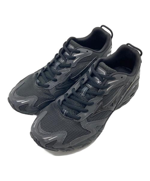 MIZUNO（ミズノ）MIZUNO (ミズノ) emmi (エミ) WAVE RIDER 10 emmi  ウエーブライダー10エミ カジュアル　通勤　通学　靴　スポーツ　アウトドア　25年モデル ブラック サイズ:US7の古着・服飾アイテム