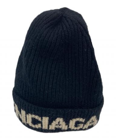 中古・古着通販】BALENCIAGA (バレンシアガ) Black Logo Jacquard