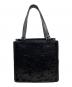 Carving Tribes (カービングトライブス) Cutwork toteBAG レザートート ブラック サイズ:実寸参照：10000円