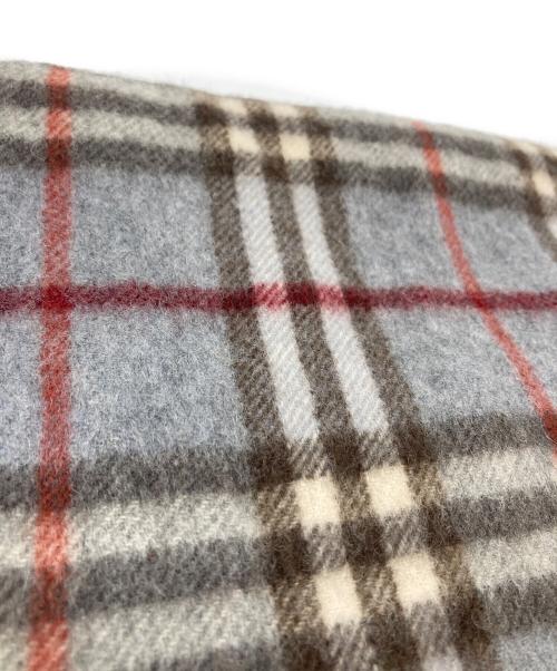 Burberry's（バーバリーズ）Burberry's (バーバリーズ) カシミヤマフラー　バーバリーチェック グレー サイズ:実寸参照の古着・服飾アイテム