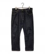LEVI'Sリーバイス）の古着「【古着】メキシコ製先染め501ブラックデニムパンツ」｜ブラック