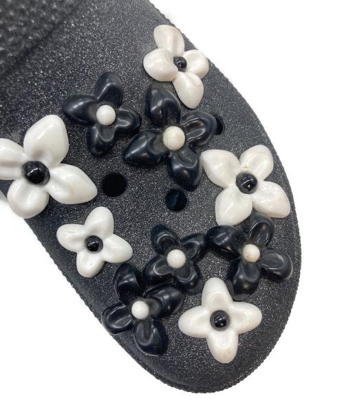 crocs（クロックス）crocs (クロックス) SMFK (エスエムエフケー) Clog Black Glitter ブラック サイズ:7の古着・服飾アイテム