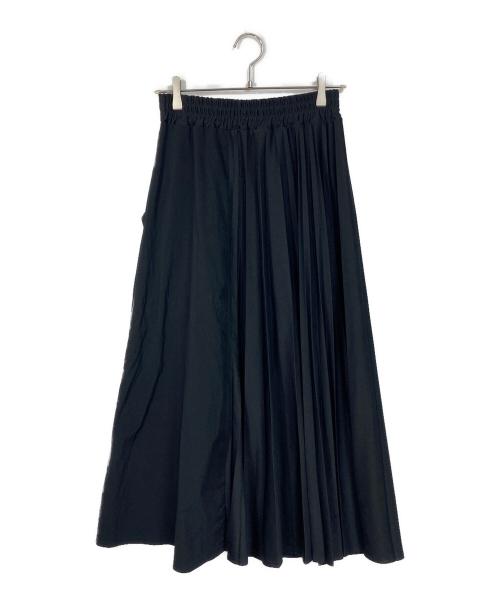 ZUCCA（ズッカ）ZUCCA (ズッカ) ドッキングスムーススカート ブラック サイズ:Mの古着・服飾アイテム